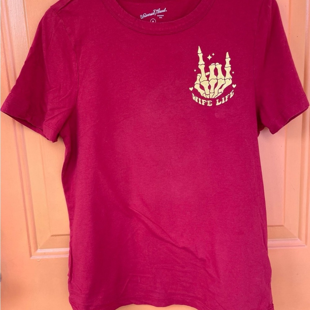 Woman’s Graphic Tee - Red